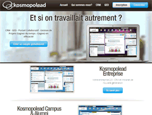 Tablet Screenshot of kosmopolead.com